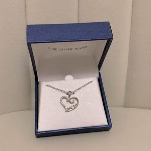 “Mom” Heart ❤️ Necklace